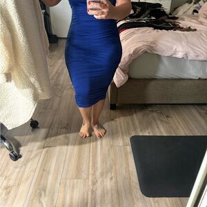 Dexter Royal Blue Midi Dress